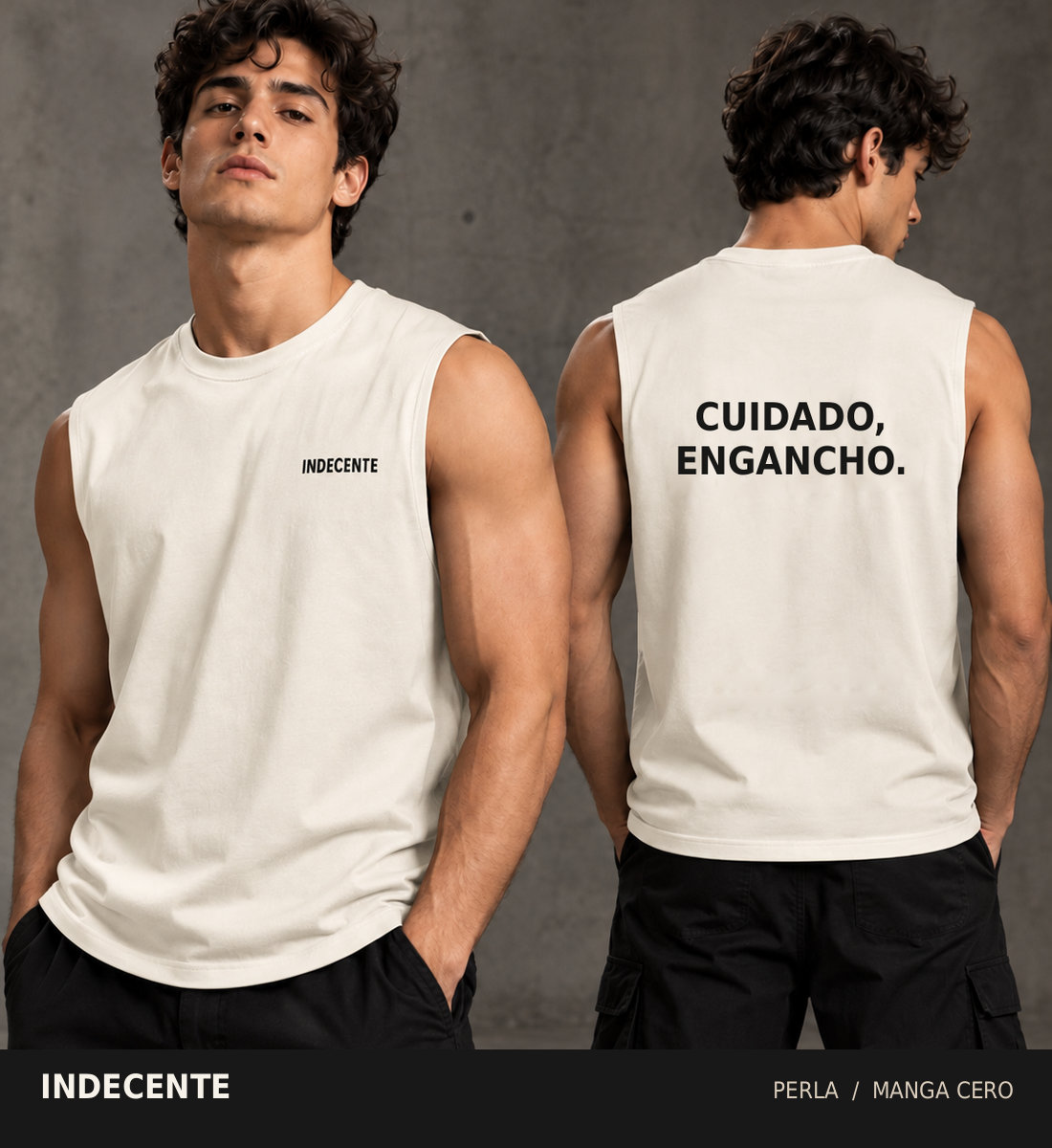 Polo manga cero hombre | Cuidado, engancho | INDECENTE — foto 11