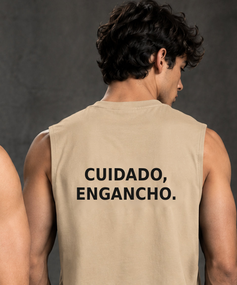 Polo manga cero hombre | Cuidado, engancho | INDECENTE — foto 7