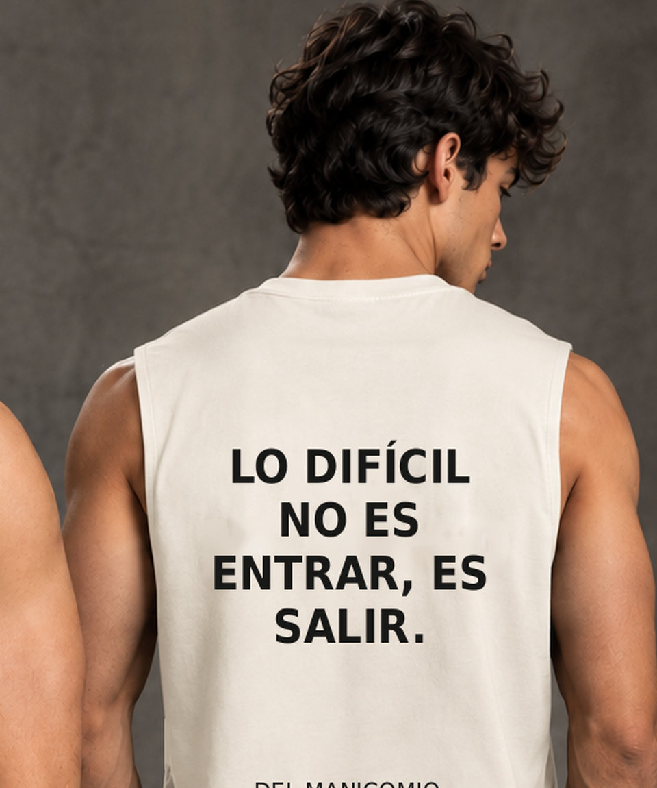 Polo manga cero hombre | Lo difícil no es entrar | INDECENTE — foto 12