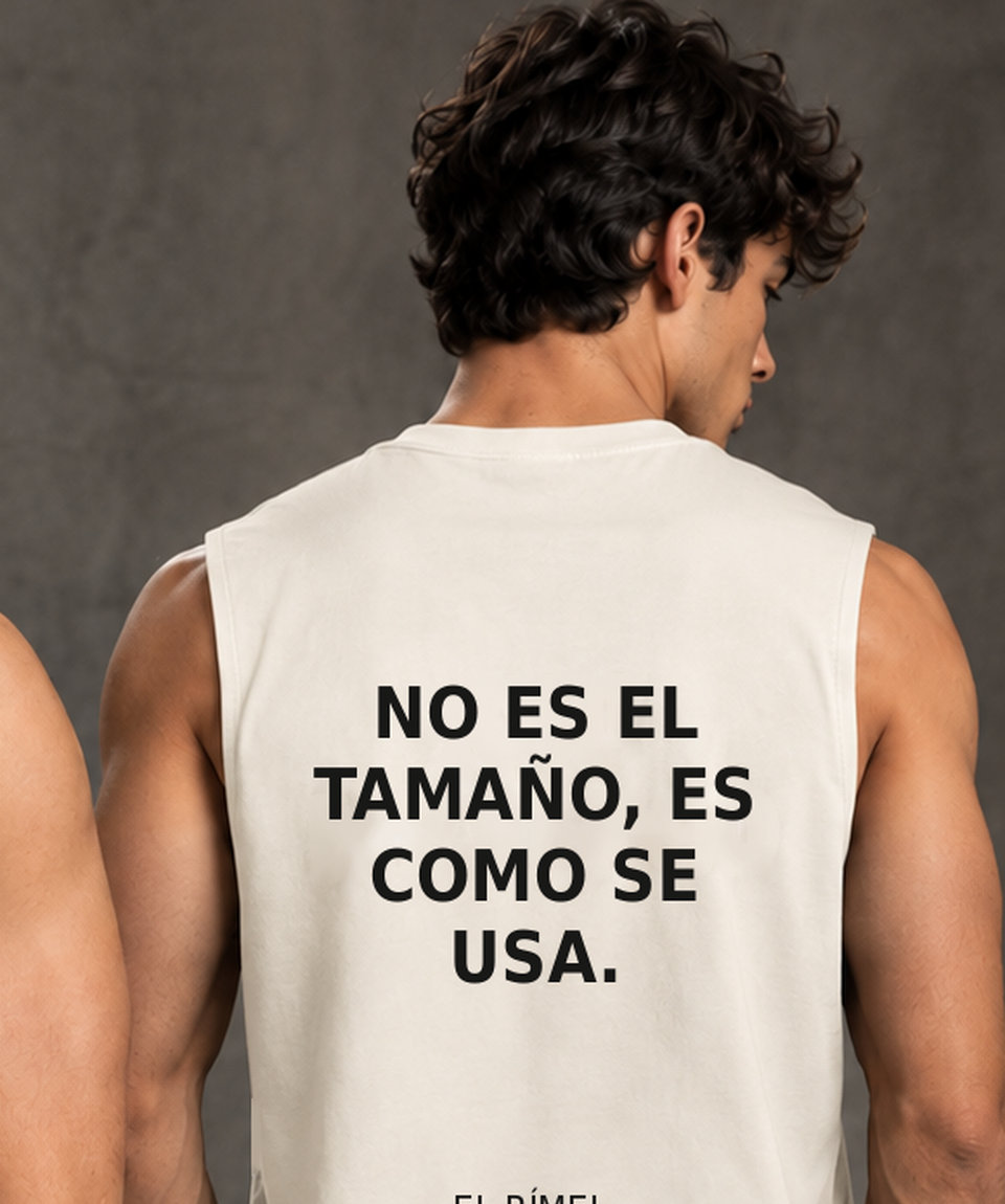 Polo manga cero hombre | No es el tamaño | INDECENTE — foto 12