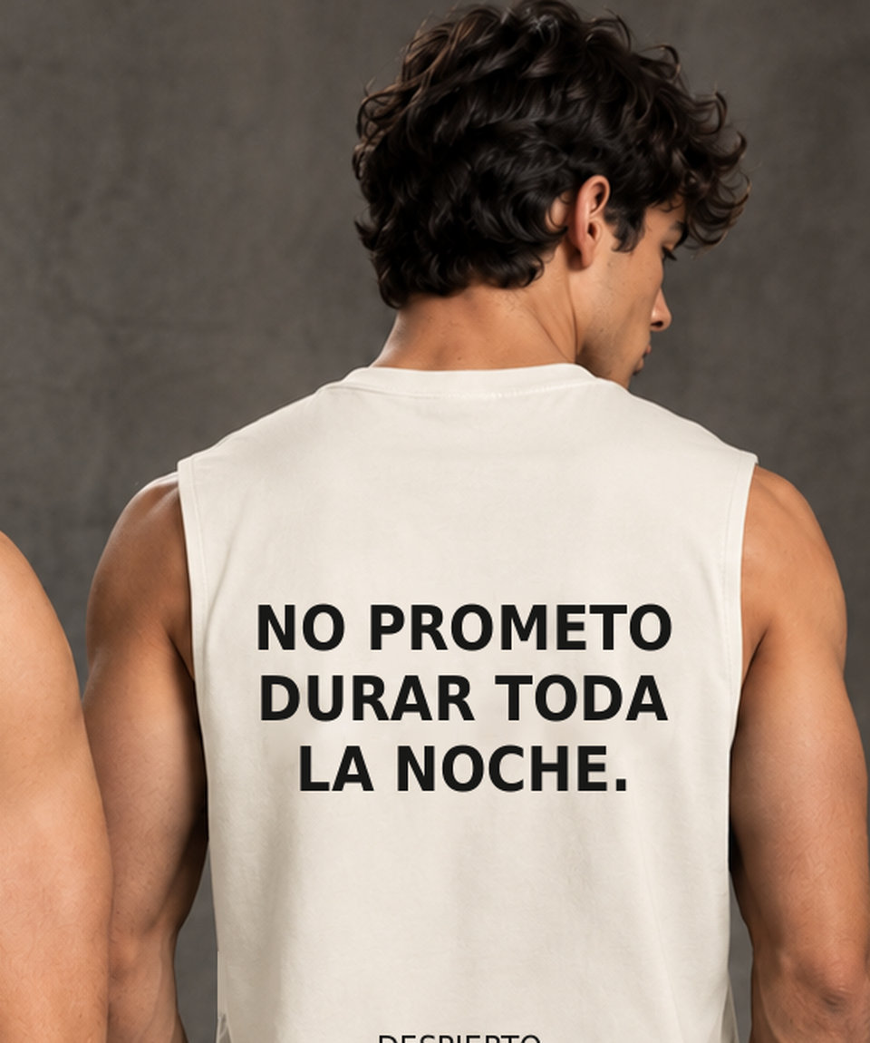 Polo manga cero hombre | No prometo durar | INDECENTE — foto 12