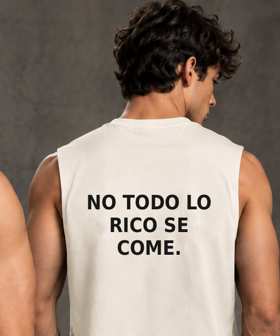 Polo manga cero hombre | No todo lo rico | INDECENTE — foto 12