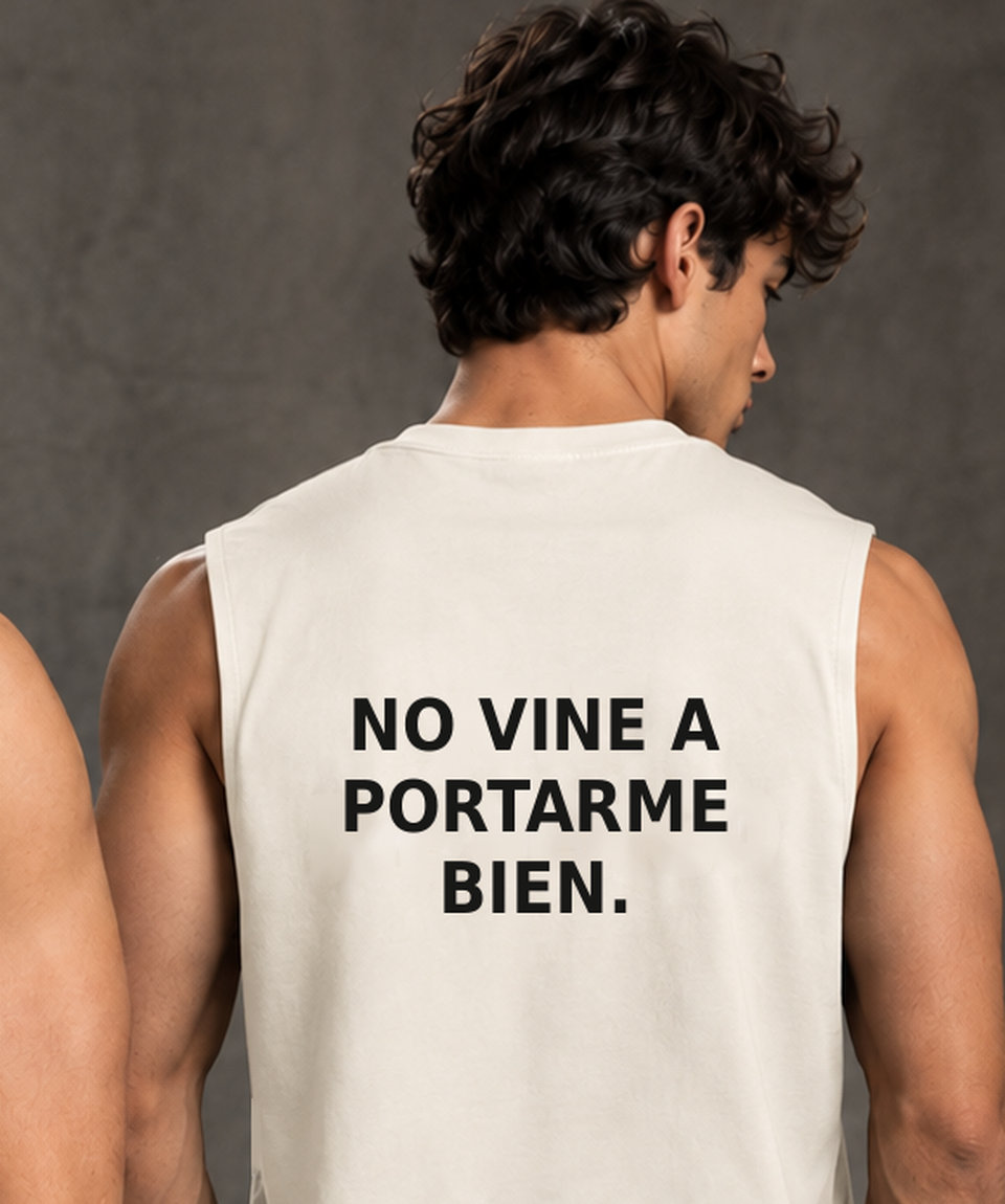 Polo manga cero hombre | No vine a portarme bien | INDECENTE — foto 12