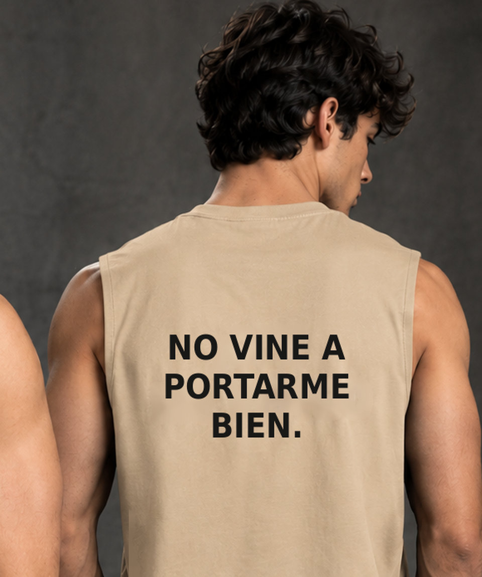 Polo manga cero hombre | No vine a portarme bien | INDECENTE — foto 7