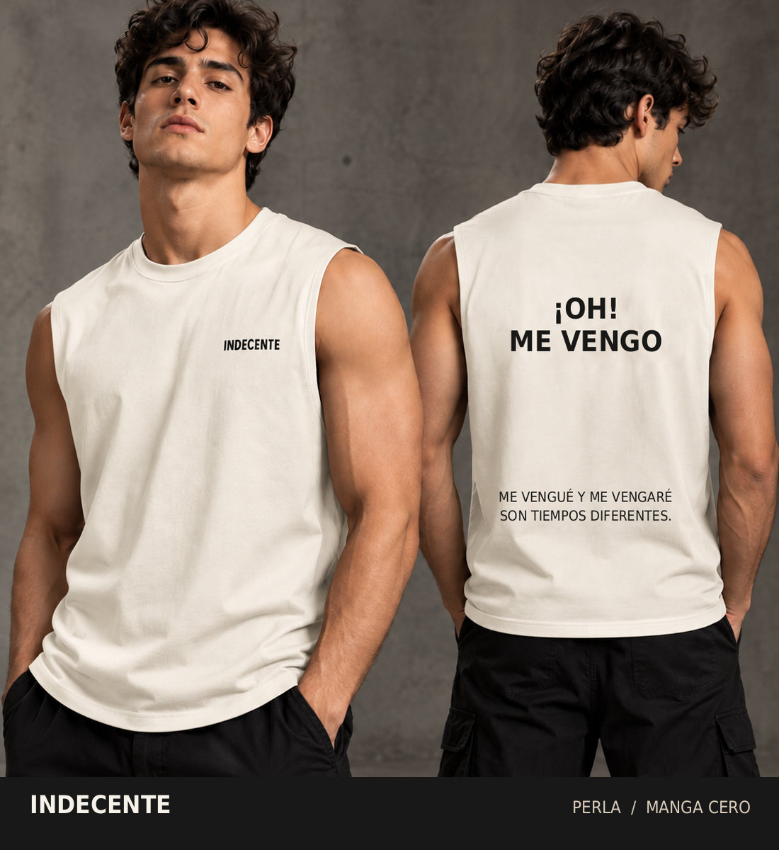 Polo manga cero hombre | ¡OH! ME VENGO | INDECENTE — foto 11