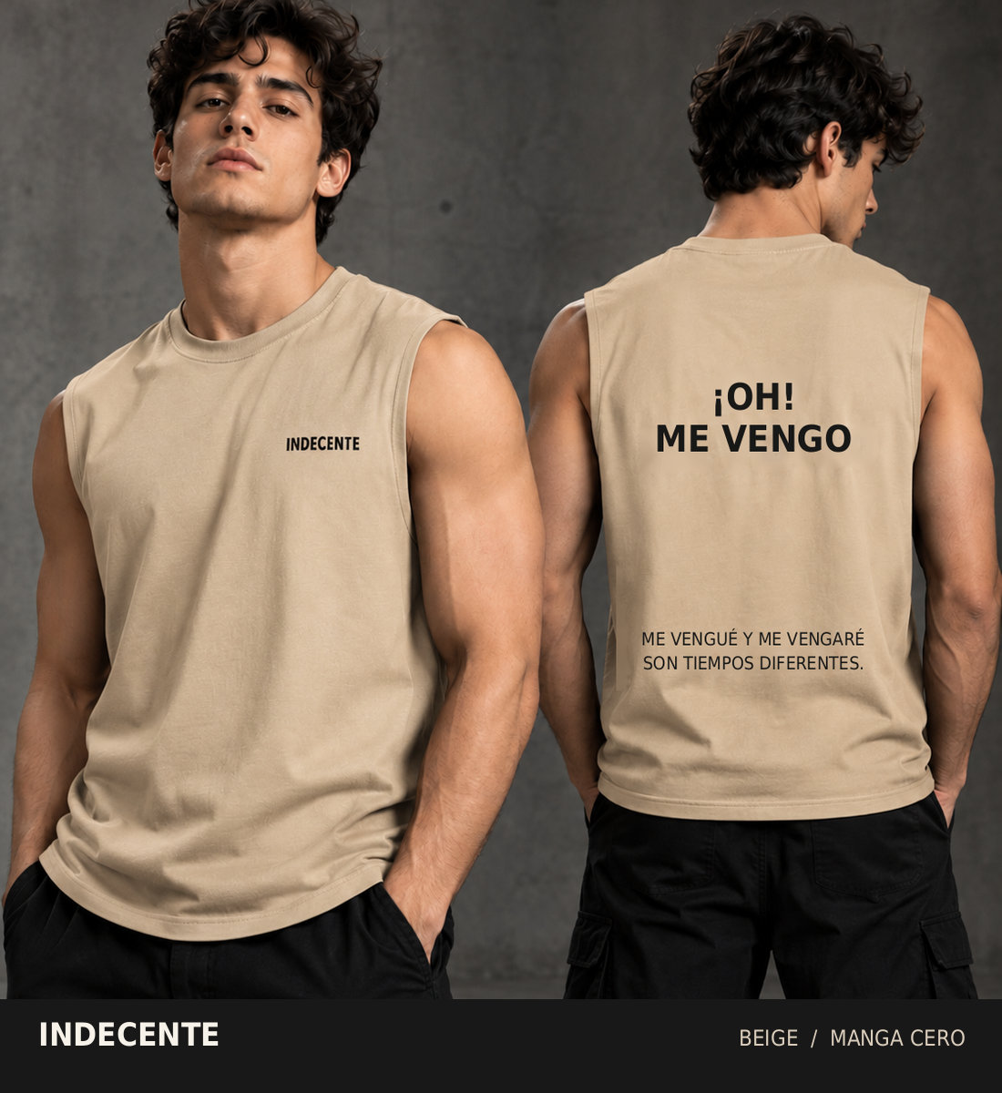 Polo manga cero hombre | ¡OH! ME VENGO | INDECENTE — foto 6