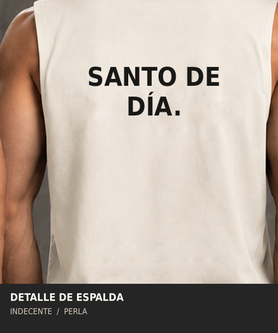 Polo manga cero hombre | Santo de día | INDECENTE — foto 15