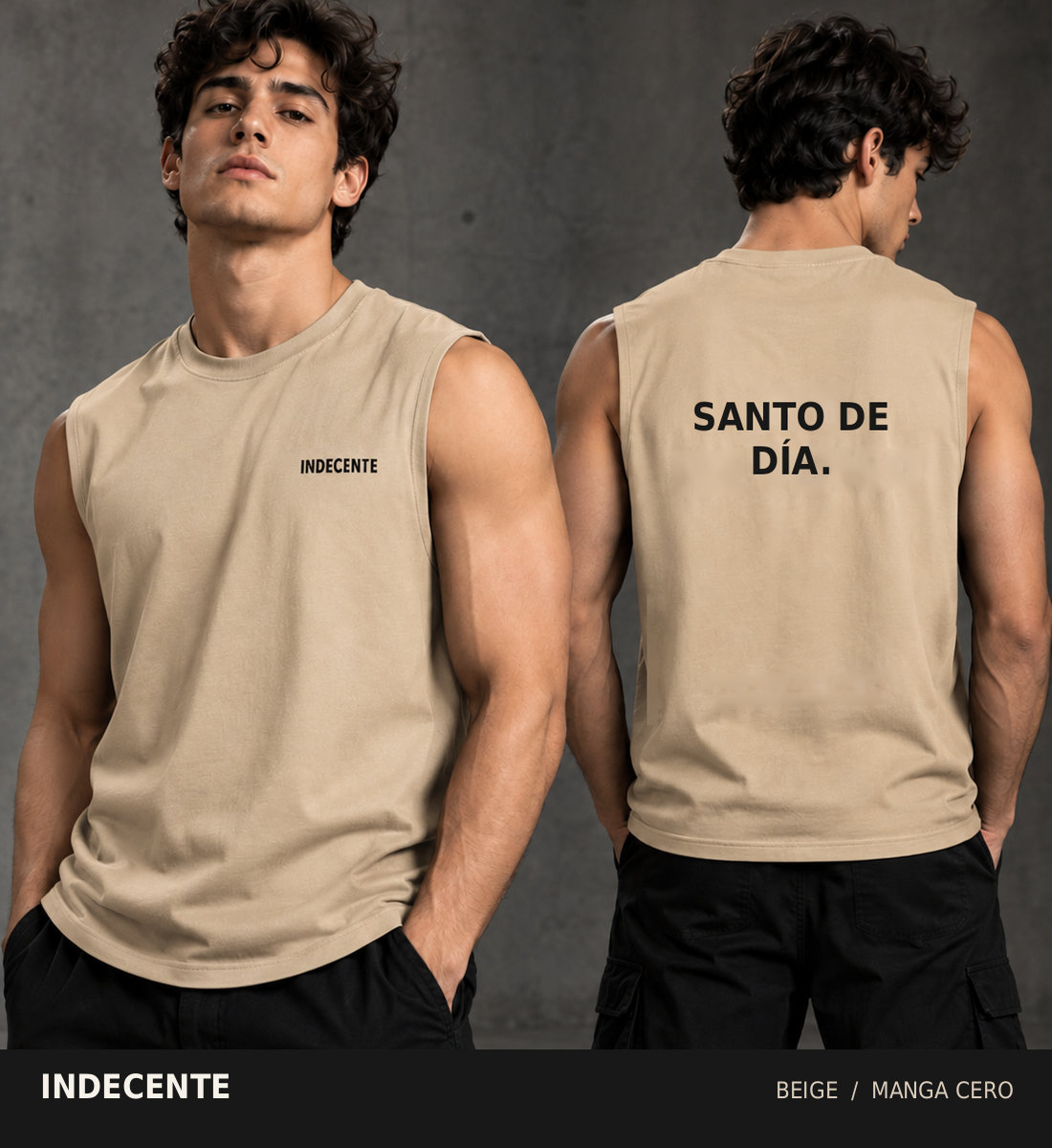 Polo manga cero hombre | Santo de día | INDECENTE — foto 6