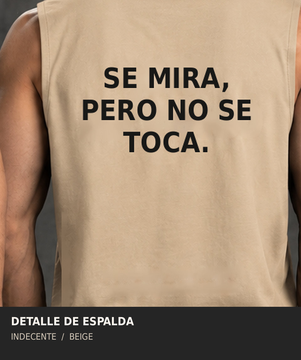Polo manga cero hombre | Se mira, no se toca | INDECENTE — foto 10