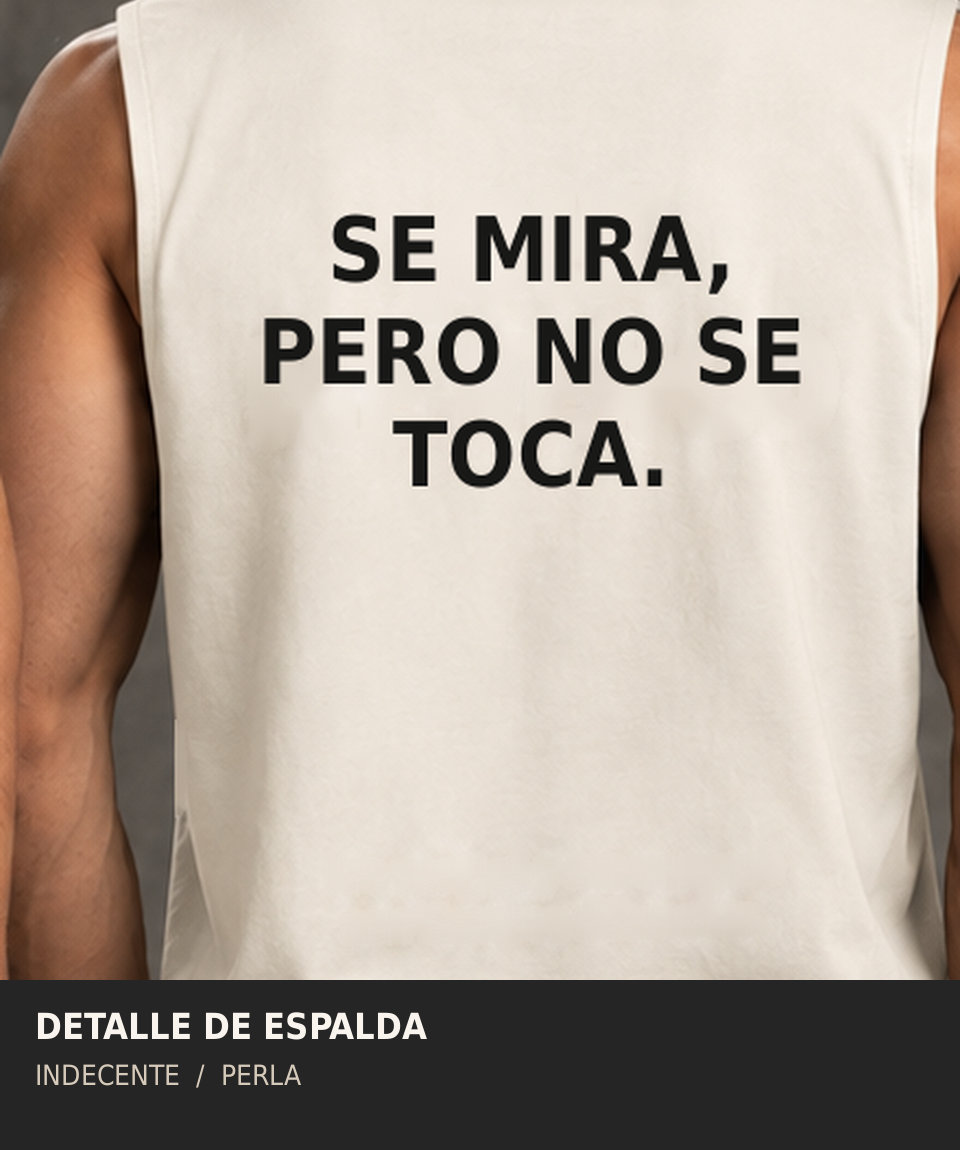 Polo manga cero hombre | Se mira, no se toca | INDECENTE — foto 15