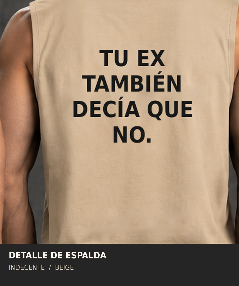 Polo manga cero hombre | Tu ex también | INDECENTE — foto 10