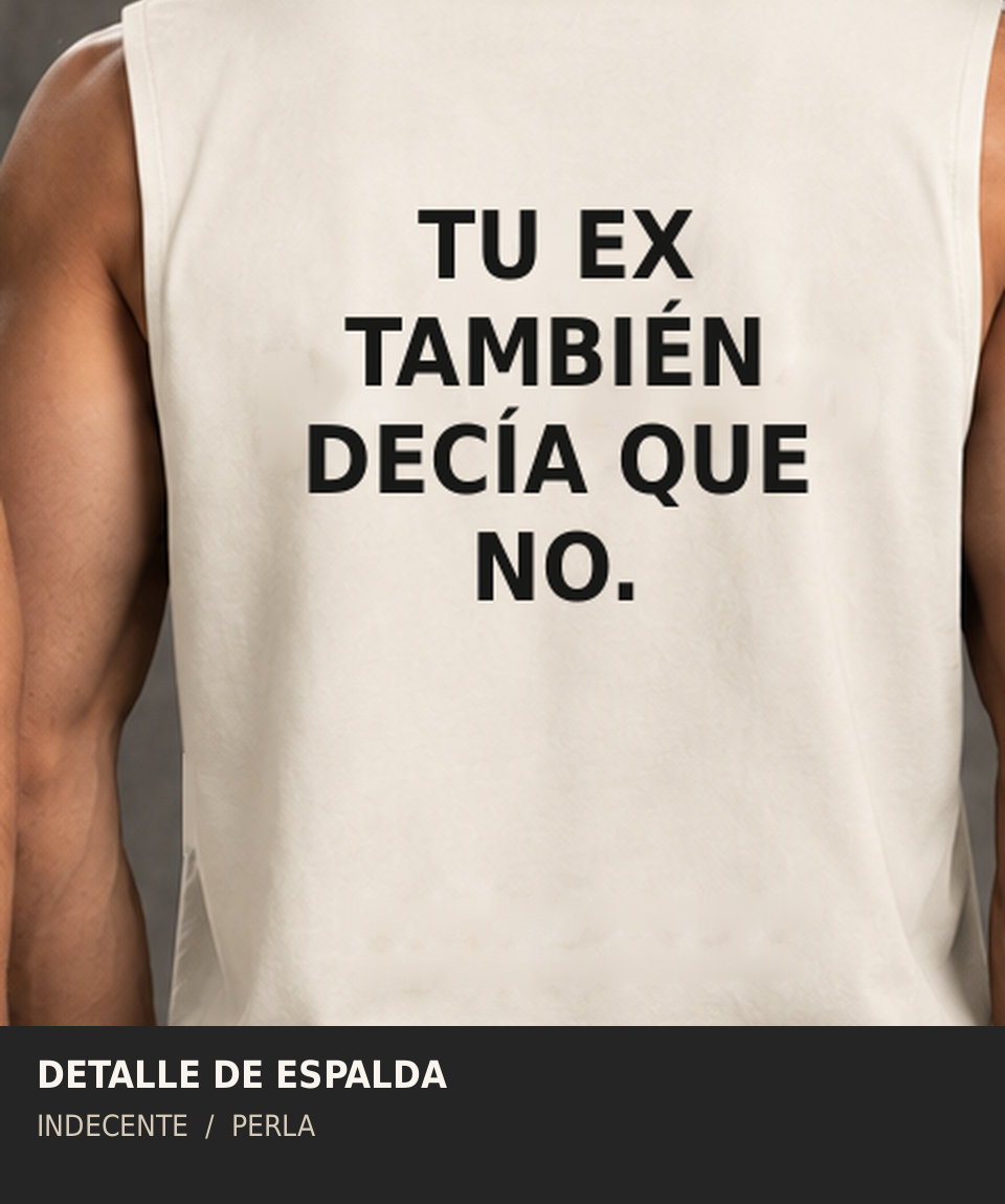 Polo manga cero hombre | Tu ex también | INDECENTE — foto 15