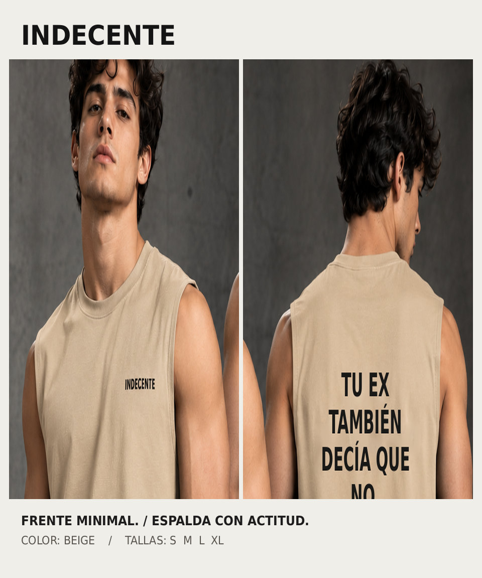 Polo manga cero hombre | Tu ex también | INDECENTE — foto 9