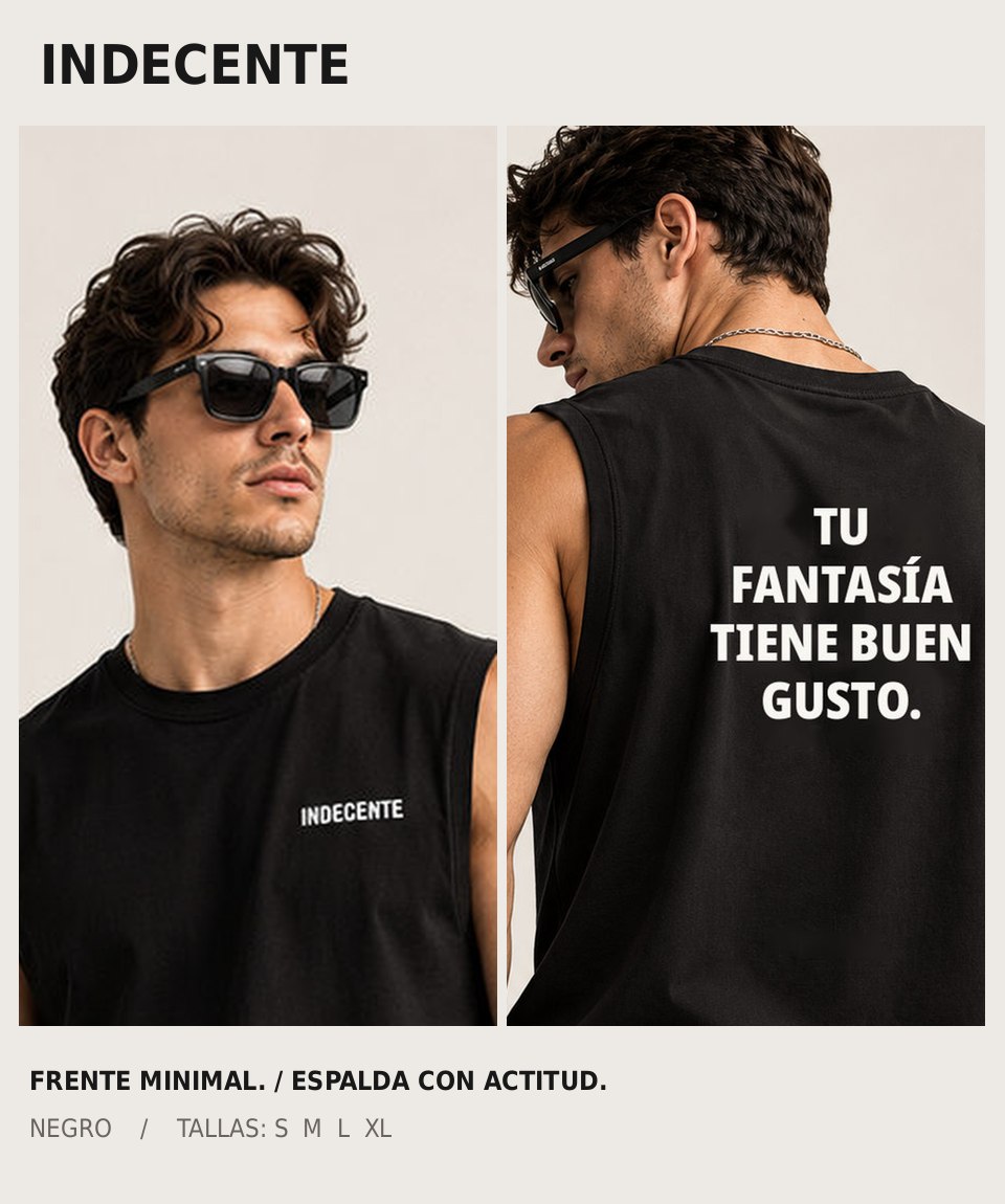Polo manga cero hombre | Tu fantasía | INDECENTE — foto 4