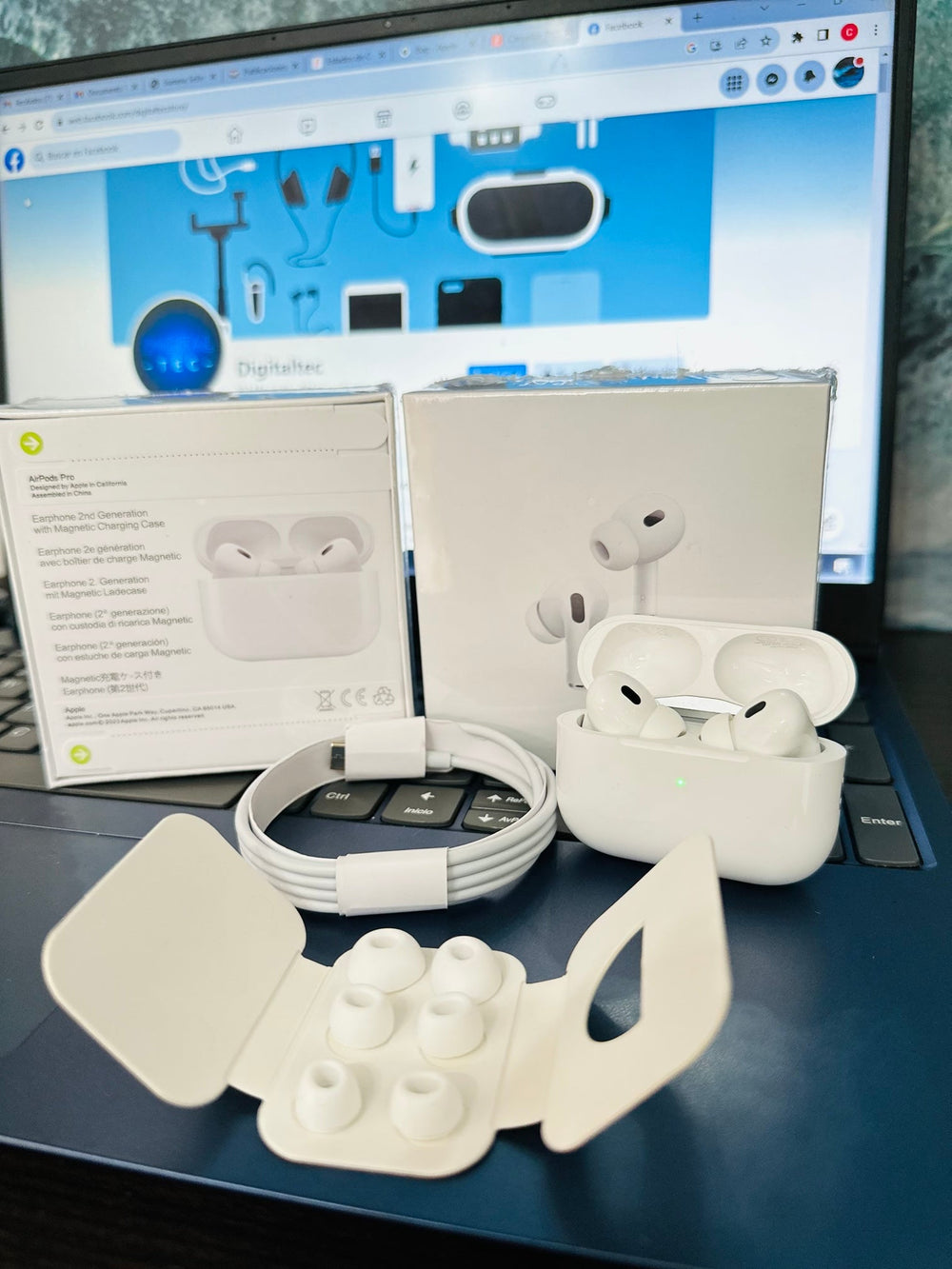 Magsafe 5000 o 10000 o 20000 mah + Airpods Pro 2da Gen — foto 6